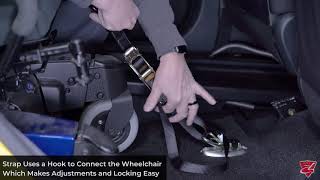 Wheelchair Accessible Tie Down Securement Straps Freedom Motors Usa