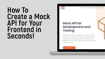 How to Create a Mock API for Your Frontend in Seconds [easy]