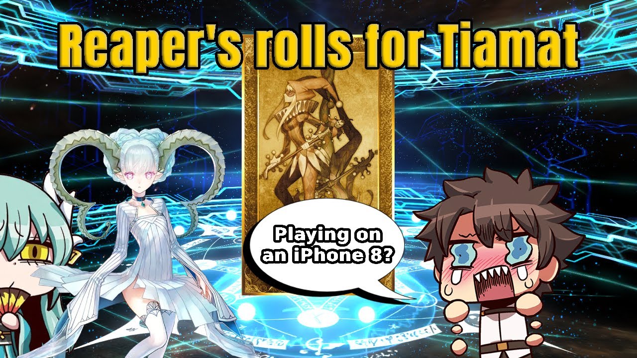 FGO NA - Розыгрыш Тиамат от Жнеца