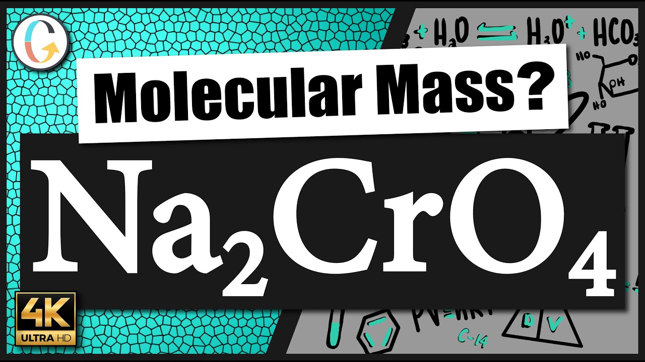 How to find the molecular mass of Na2CrO4 (Sodium Chromate) YouTube