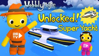 WE UNLOCKED THE SUPER YACHT IN WOBBLY LIFE 👀