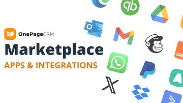 Best CRM Integrations under one roof | OnePageCRM Marketplace