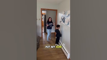 Dad puts kid in timeout #shorts