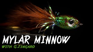 Mylar Minnow - Fly tying with G. Zingaro (4K Video)