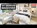 Bedroom transformation on a budget | DIY bedroom decor