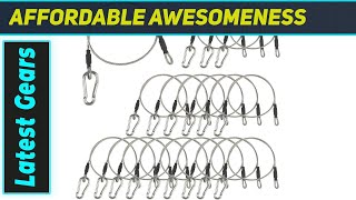 Essential Stage Light Safety: 1/8 Cables 20 Pack