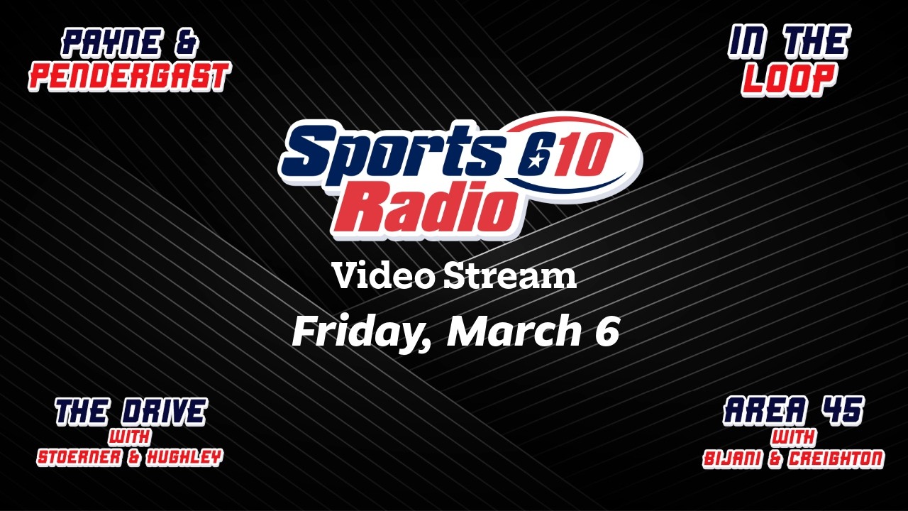 Rockets Lose + Texans Extend Hunter & Brown + Bears Trade Moore | SportsRadio 610 Live Stream 3/6/26