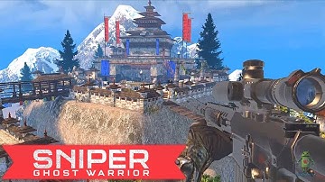 SNIPER GHOST WARRIOR GAMEPLAY - iOS / ANDROID
