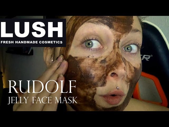 LUSH Rudolf Jelly Face Mask 🦌 Demo & Review