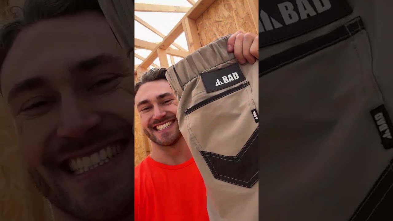 BAD Workwear - Waterproof Pants UGC Ad video thumbnail