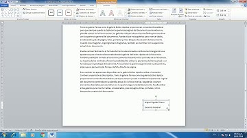 Autotexto en Word
