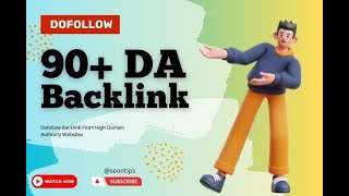 90+ DA Dofollow Backlink  How To Create Do Follow Backlinks From High Authority Websites