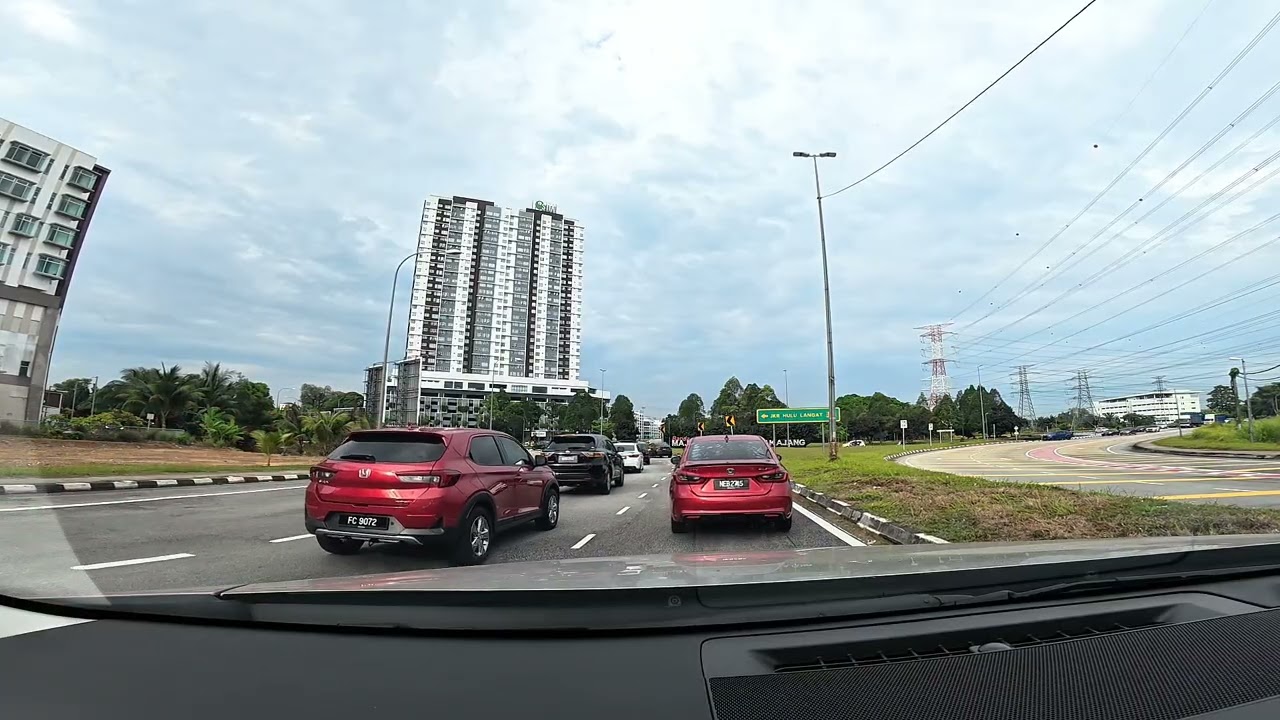 TAD POV #015: Relaxing POV Morning Drive: Bangi to Shah Alam via Federal Highway, SKVE & ELITE