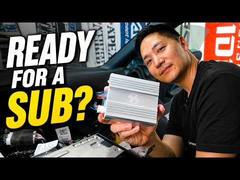Want a Subwoofer? Start With This Amp. | Toyota Audio Upgrade
