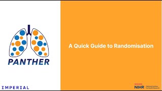 Full PANTHER Quick Guide to Randomisation Guide