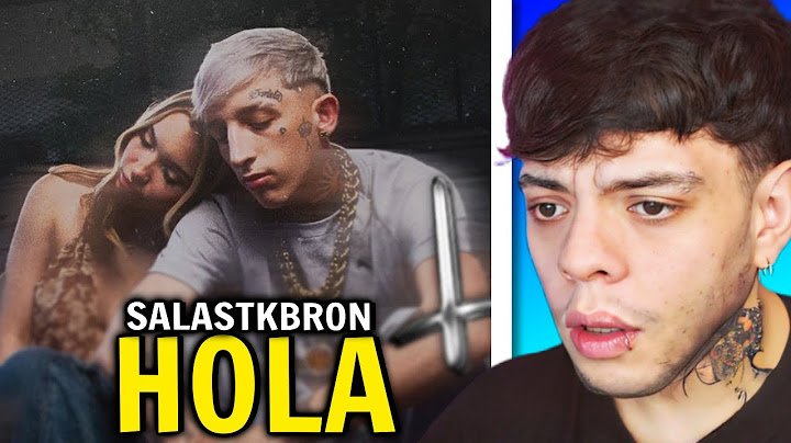 (REACCIÓN) Salastkbron - HOLA (Video Oficial)