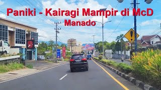 Dari Paniki ke Kairagi, Mampir Drive Thru McDonald's Transmart, Manado