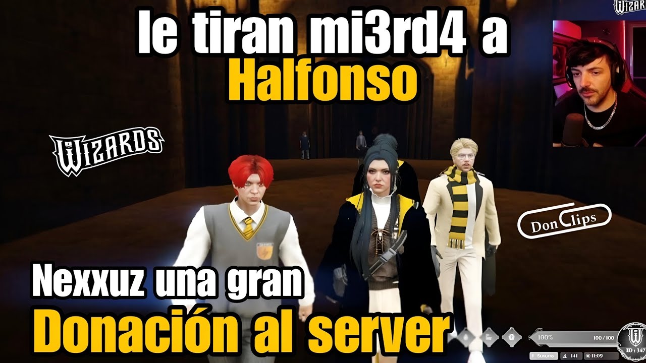 HALFONSO (Nexxuz) le tiran Mi3rd4, Nexxuz Hizo una GRAN DONACIÓN al SERVER Wizards Rp