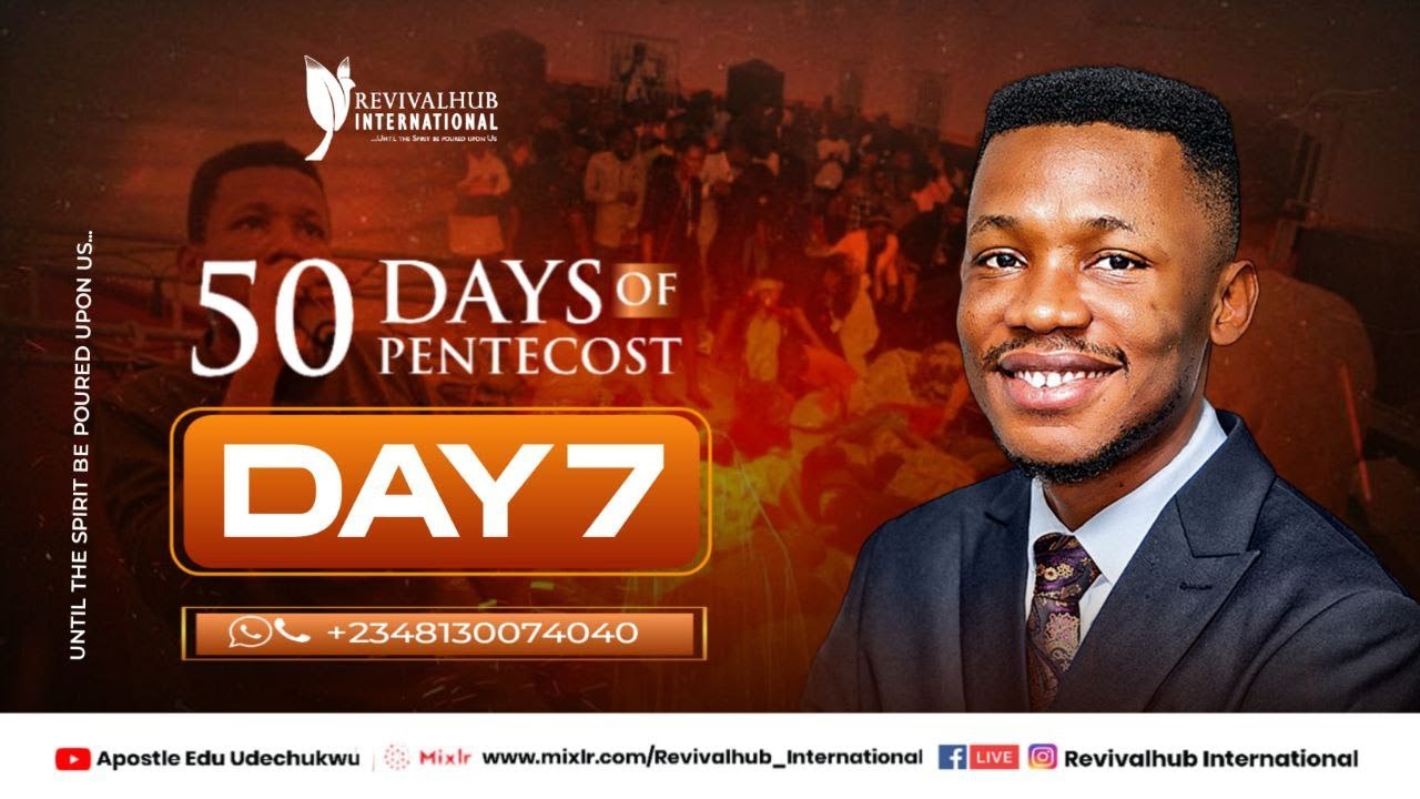 50 DAYS OF PENTECOST || DAY 7 || 15 - 01 - 2024 - YouTube