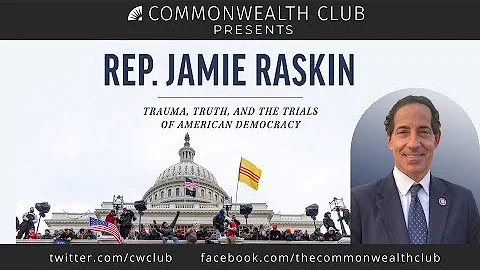 (Live Archive) Rep. Jamie Raskin: Trauma, Truth, and the Trials of American Democracy