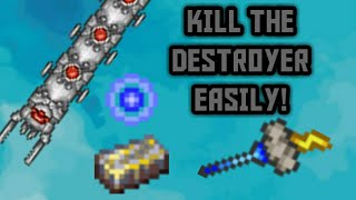Terraria 1.3 | HOW TO KILL THE DESTROYER EASLILY (METHOD)