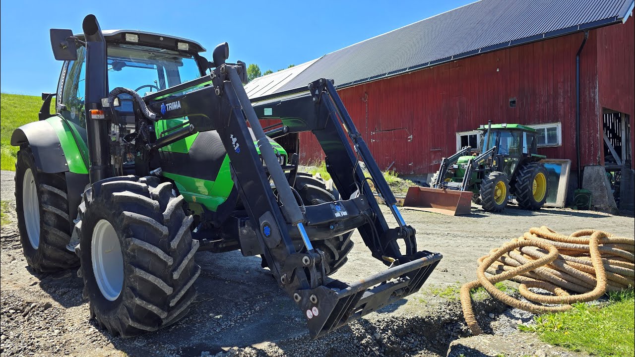 New traktor, Deutz Fahr M600  2011