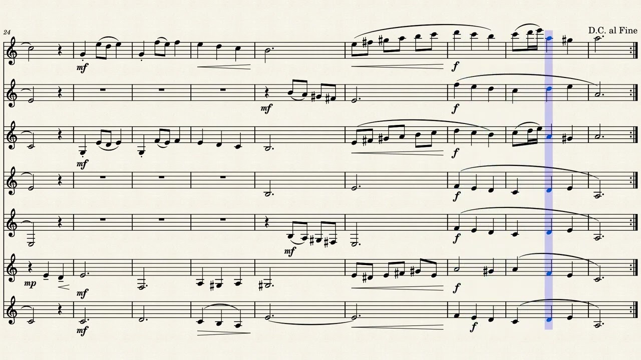 Minuetto – Johann Sebastian Bach