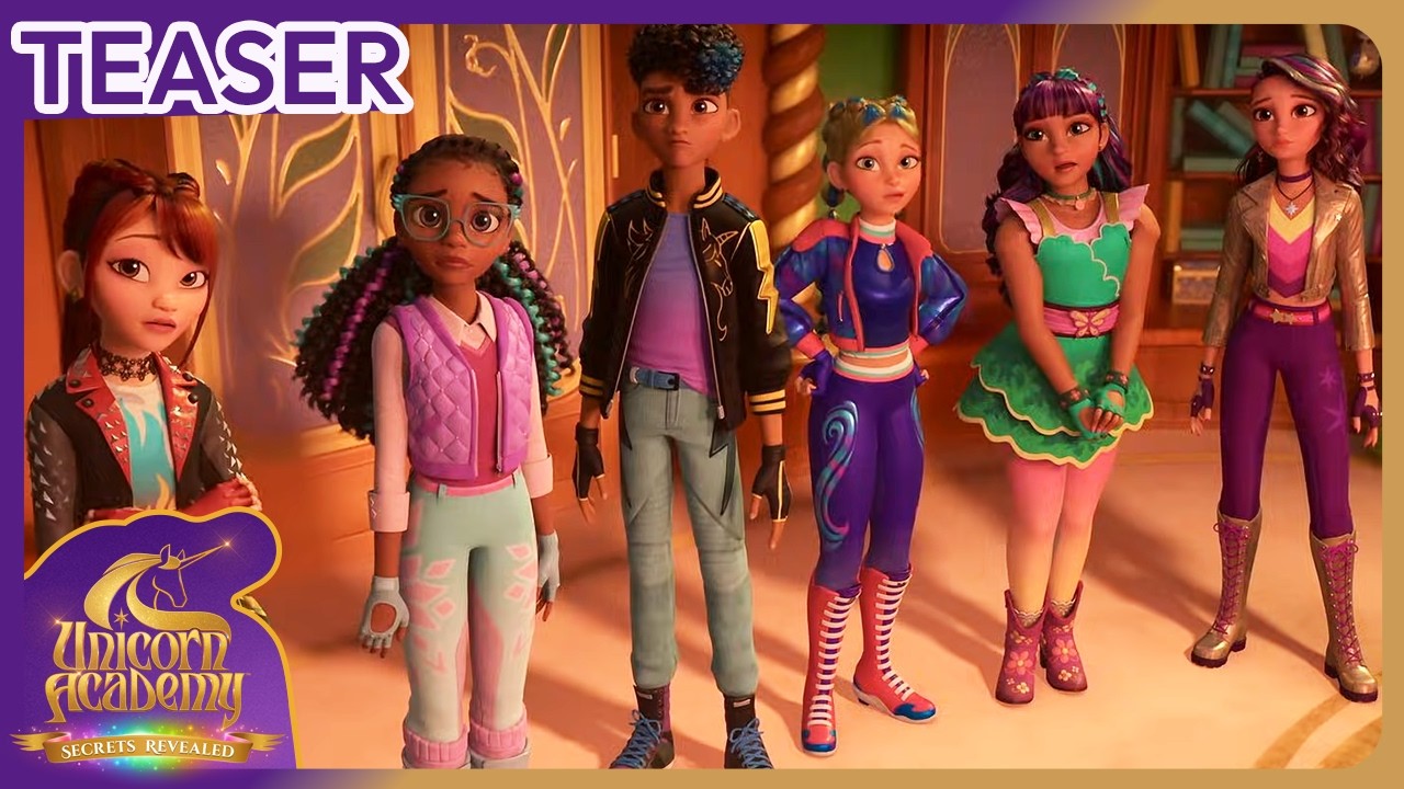 They're in BIG TROUBLE... 👀 Unicorn Academy: Secrets Revealed TEASER | Cartoons for Kids