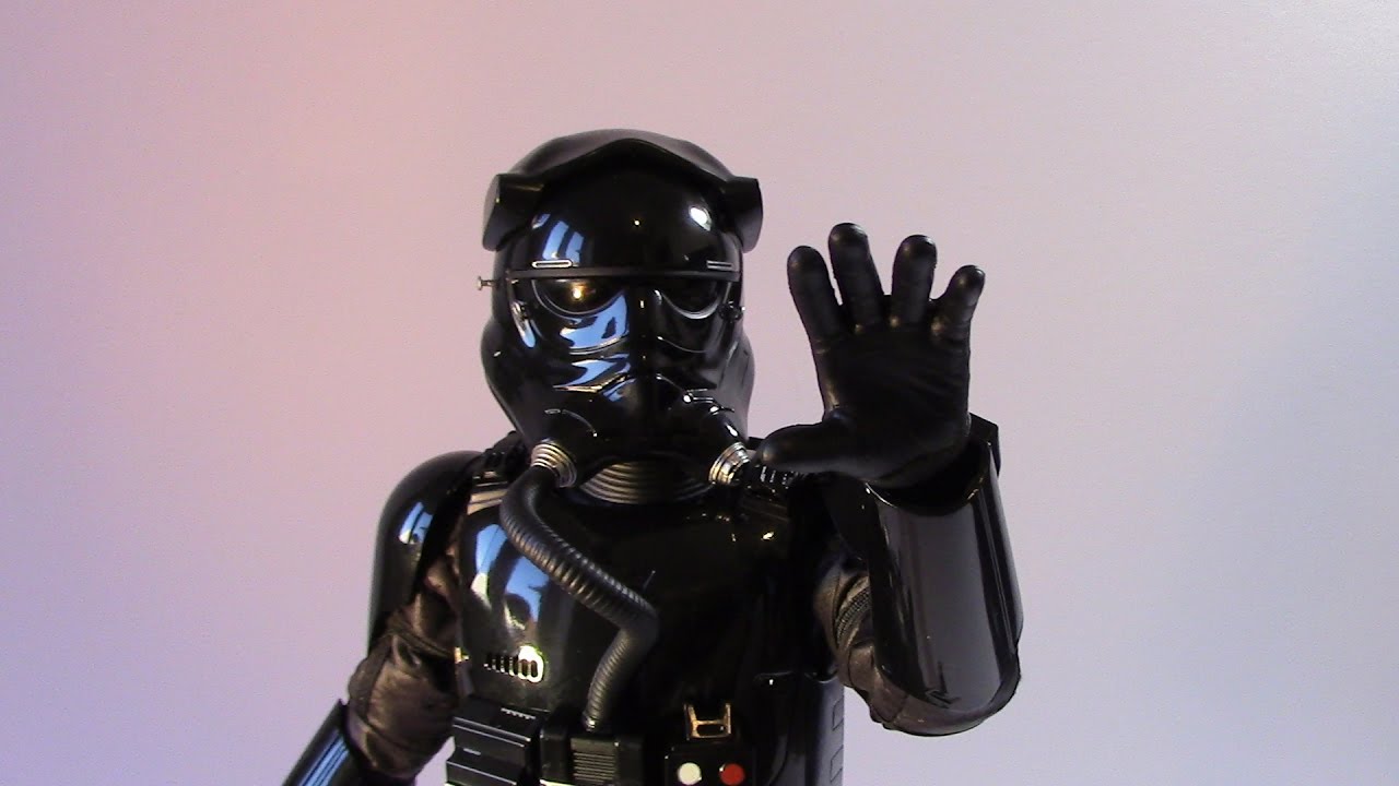 hot toys first order tie pilot