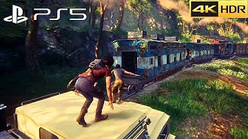 Uncharted: The Lost Legacy (PS5) Chapter 9: End of the Line Walkthrough (4K 60FPS)