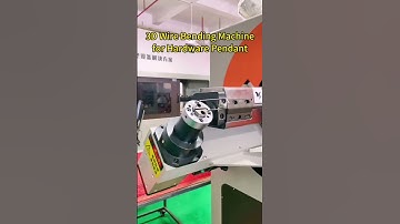 3D Wire Bending Machine for Hardware Pendant,Fast bending!