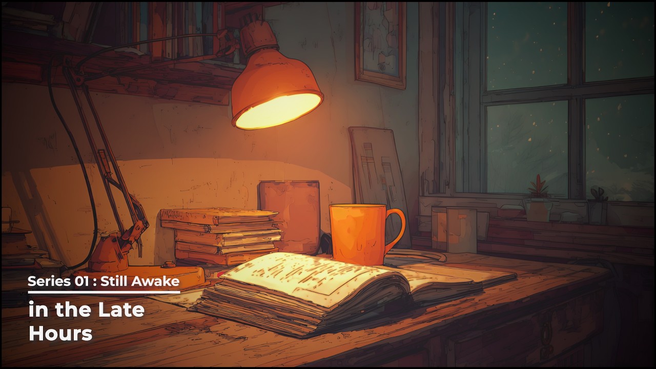 Warm Midnight Lofi Piano | In the Late Hours