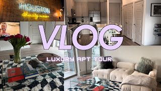 I moved from ATL to Houston: Tour Houston luxury apartments & spend a weekend out in Houston with me