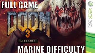 Doom 3: BFG Edition (2004) | Marine Difficulty | Longplay | Xbox 360/PC
