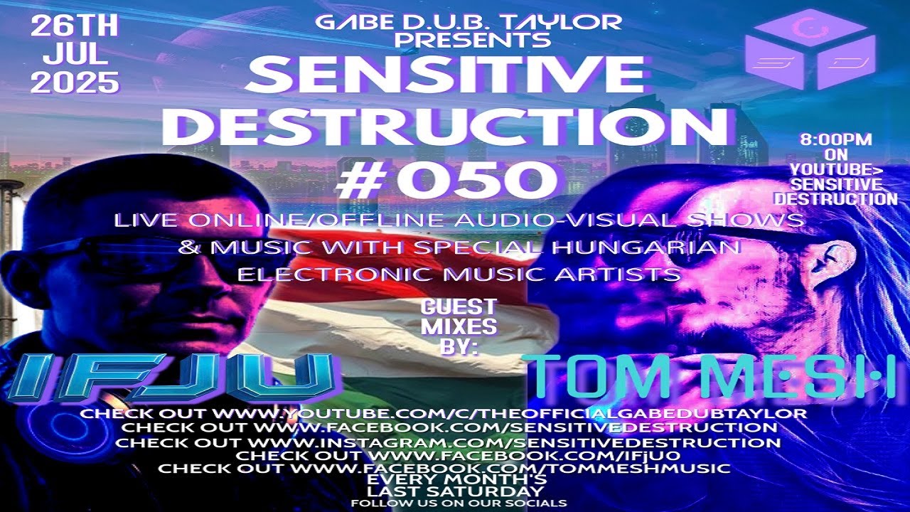 Sensitive Destruction Episode #050 Mixed By: @IFjU00 & @TomMesh #tommesh #ifju #anniversary