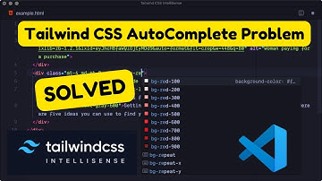 How to Fix Tailwind CSS Intellisense Autocomplete Not Working in VS Code
