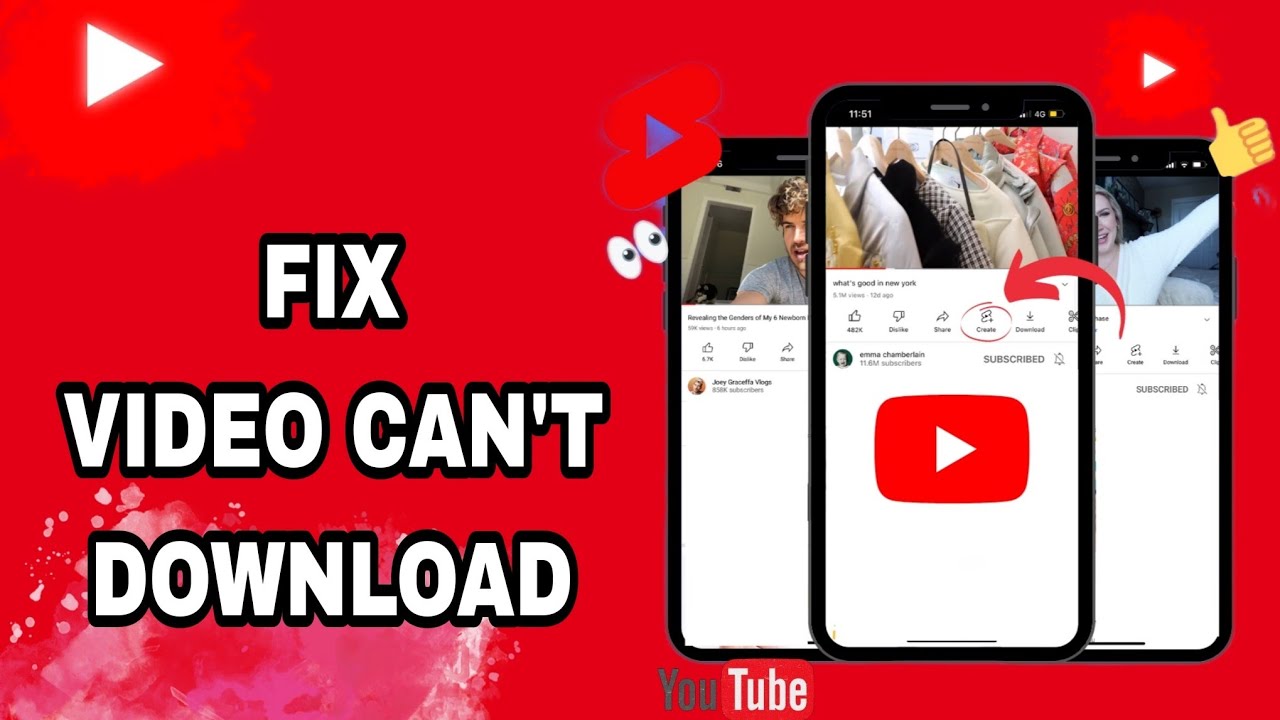 How To Fix And Solve YouTube Video Can't Download | Final Solution ...