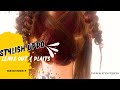 Stylish Updo with Leave Out &amp; Plaits | Easy Step-by-Step Tutorial for Natural Hair