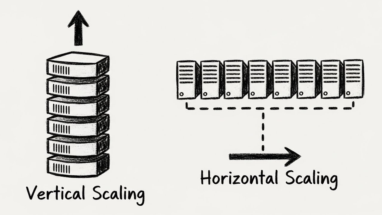 Here how a system scale!