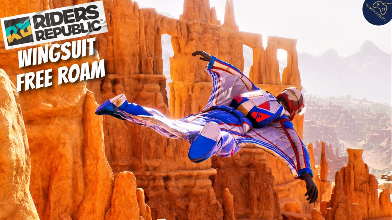 Riders Republic Gameplay Free Roam My Best Wingsuit Runs Compilation YouTube