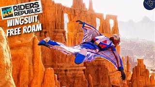 Riders Republic Gameplay Free Roam - My Best Wingsuit Runs Compilation screenshot 2