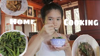 Making Or Pa Lao Tradition Fish Soup Enla Subເຂາເຊາກບເອາະປາ,ລວກຜກຂອງມກ