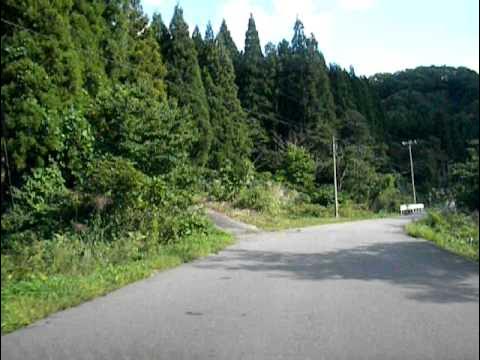 福井県道230大谷秋生大野線.AVI YouTube