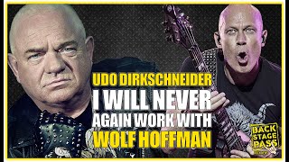 ⭐EX- ACCEPT SINGER UDO DIRKSCHNEIDER: I WILL NEVER&#39; WORK WITHWOLF HOFFMANN AGAIN.