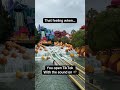 Opening TikTok on full volume hits harder than Ripsaw Falls 🌊📱 #themepark #universalorlando