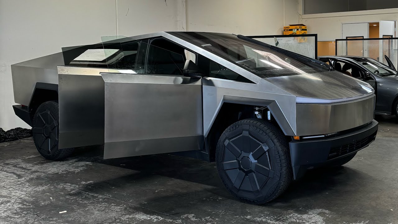 OC Tint Solutions Tints First CyberTruck in SoCal!🔋⚡️ (Orange County)