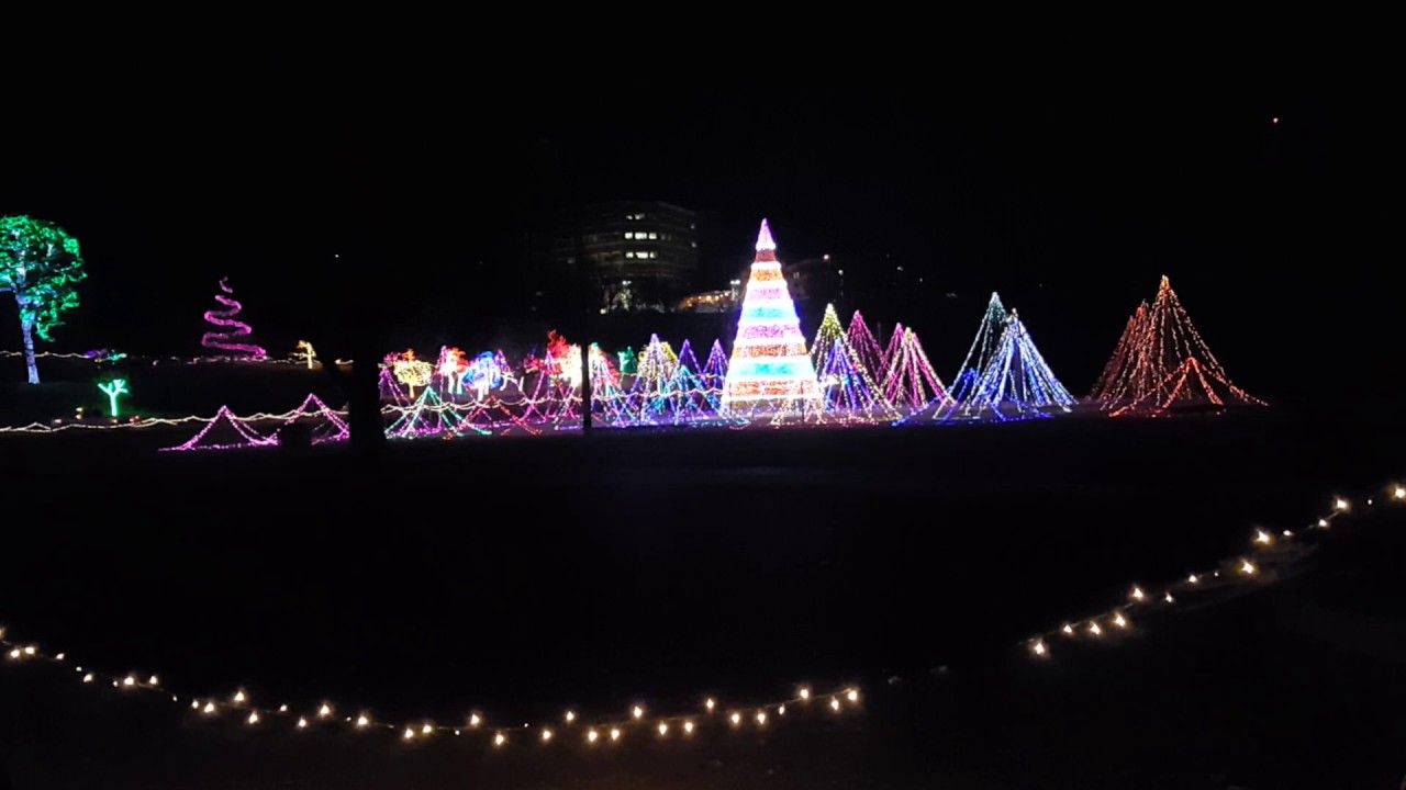 Garden of Lights Muskogee Oklahoma YouTube