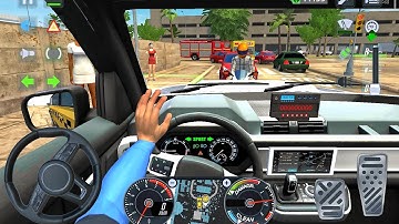 New Taxi Driver vs Red Light Traffic - Taxi Simulator 2025 Evolution - Car Game Android Gameplay