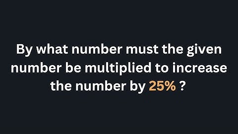 By what Number it Should be Multiplied? | Word Problem | @thenumberverse