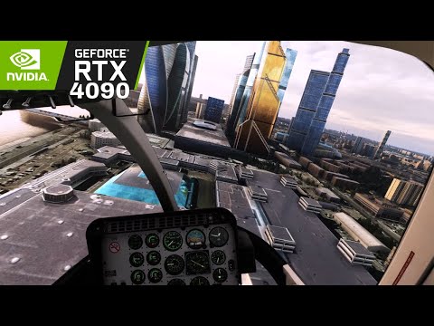 Microsoft Flight Simulator [RTX 4090 Ultra Performance] Bell 407 over Moscow + Add On